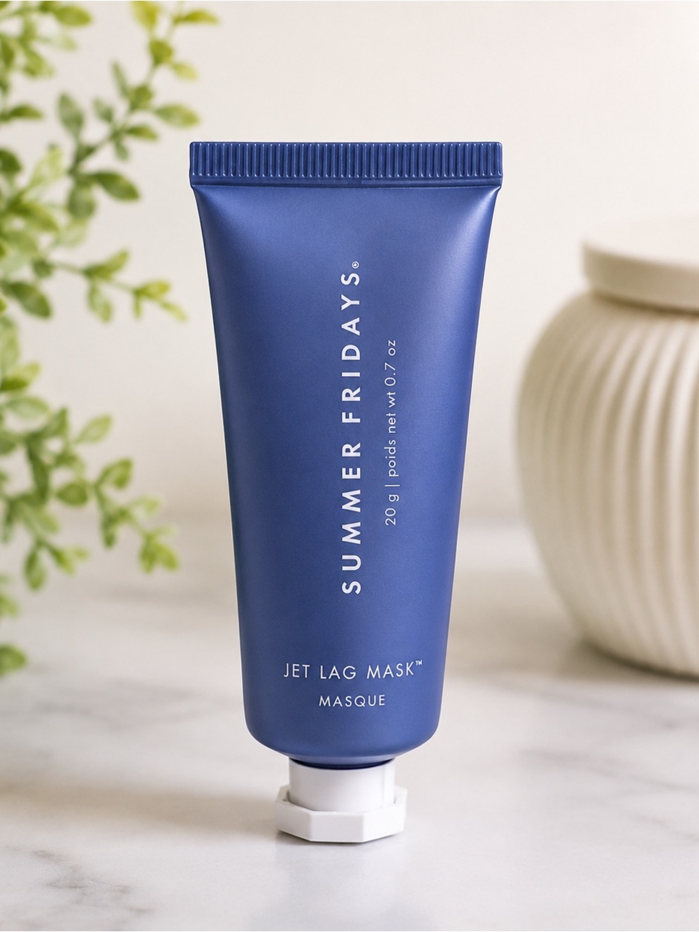 Summer Fridays Jet Lag Mask - Metallic Blue Tube